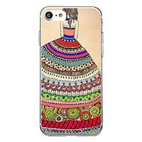 For Ultra Thin Pattern Case Back Cover Case Sexy Lady Soft TPU for iPhone 7 Plus 7 6s Plus 6 Plus 6s SE 5S 5