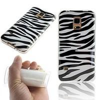 For Samsung Galaxy Case Pattern Case Back Cover Case Lines / Waves TPU Samsung S5 Mini