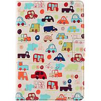 For Apple iPad Mini 3/2/1 Case Cover with Stand Auto Sleep / Wake Flip Magnetic Pattern Full Body Case Cartoon Hard PU Leather