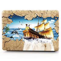 For MacBook Pro 13 15 Case Cover Polycarbonate Material Ship Scenery
