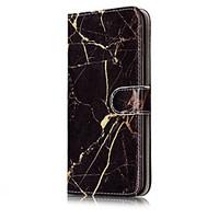 For Apple iPhone 7 plus / iPhone 7 Card Holder With Stand Flip Case Marble Hard PU Leather For iPhone 6 /iPhone 6 plus