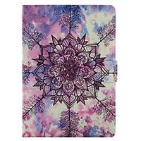 For Case Cover with Stand Flip Pattern Smart Touch Full Body Case Mandala Hard PU Leather for iPad 2017 9.7 iPad Pro 9.7\'\' iPad Air 2 air 2.3.4