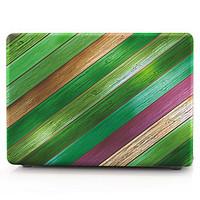 For MacBook Air 11 13 Pro 13 15 Case Cover Polycarbonate Material Wood Grain