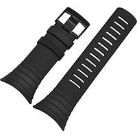 for suunto core zethydum watch band strap solid color silicone sport b ...