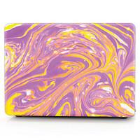 For MacBook Air 11 13 Pro 13 15 Case Cover Polycarbonate Material Oil Painting