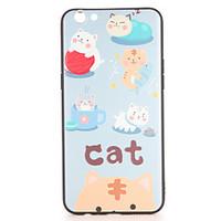 For OPPO R9s R9s Plus Case Cover Pattern Back Cover Case Cat Soft TPU R9 R9 Plus