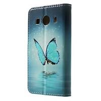 For Samsung Galaxy Case Card Holder / Wallet / with Stand / Flip / Pattern Case Full Body Case Butterfly PU Leather SamsungGrand Prime /