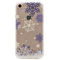 for iphone 7 plus 7 6s plus 6 plus 6s 6 tpu material snowflake pattern ...