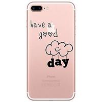 For Apple iPhone 7 7 Plus 6S 6 Plus Case Cover Letter Pattern Painted High Penetration TPU Material Soft Case Phone Case