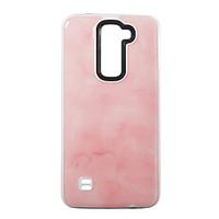 For LG K7 Case Cover Classic Marble Pattern Pattern PC TPU Combo Drop Phone Case