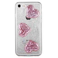 For Apple iPhone7 7 Plus Case Cover Pattern Back Cover Case Glitter Shine Heart Soft TPU 6s Plus 6 Plus 6s 6