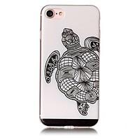 For Apple iPhone 7 7 Plus 6S 6 Plus SE 5S 5 Case Cover Tortoise Pattern Painted Relief High Penetration TPU Material Phone Case