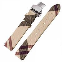 For Huawei B2 MSTRE Watch Band Strap Solid color Leather Sport Band
