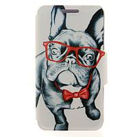 For Samsung Galaxy Note Card Holder / with Stand / Flip Case Full Body Case Dog PU Leather SamsungNote 5 Edge / Note 5 / Note 4 / Note 3