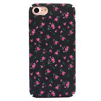 For Apple iPhone 7 7 Plus 6S 6 Plus Case Cover Flower Pattern Decal Skin Care Touch PC Material Phone Case