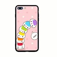 For Pattern Case Back Cover Case Cartoon Hard Acrylic for iPhone 7 Plus 7 6s Plus 6 Plus 6s 6 5s 5 SE