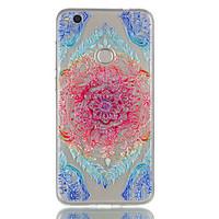 For Huawei P9 Lite P8 Lite (2017) Case Cover Lace Flowers Pattern Relief Dijiao TPU Material High Through The Phone Case P8 Lite