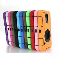 For Samsung Galaxy Case Shockproof / with Stand Case Back Cover Case Armor PC Samsung S5