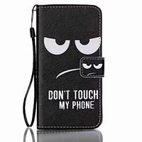 For Samsung Galaxy Case Wallet / Card Holder / with Stand / Flip Case Full Body Case Word / Phrase PU Leather Samsung J5 (2016)