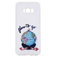 For Samsung Galaxy S8 Plus S8 Phone Case Earth Girl Pattern Soft TPU Material Phone Case