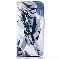For iPhone 6 Case / iPhone 6 Plus Case Wallet / Card Holder / with Stand / Flip Case Full Body Case Cartoon Hard PU LeatheriPhone 6s