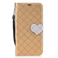 For Huawei P8 Lite (2017) P10 Diamond Pattern Heart Magnetic Buckle PU Leather Material Wallet Function Phone Case For P10 Lite Y5 II Y6 II Mate 9