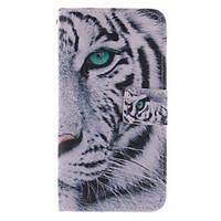 For Samsung Galaxy Case Wallet / Card Holder / with Stand / Flip Case Full Body Case Animal PU Leather Samsung S5 Mini