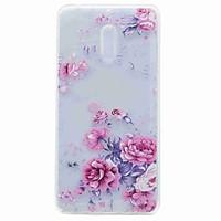 For Nokia 6 Case Cover Translucent Pattern Back Cover Case Flower Soft TPU Case