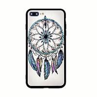 For Pattern Case Back Cover Case Feathers Hard Acrylic for iPhone 7 Plus 7 6s Plus 6 Plus 6s 6 5s 5 SE