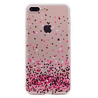 For iPhone 7 Plus 7 Phone Case Heart Pattern Soft TPU Material Phone Case 6S Plus 6 Plus 6S 6 SE 5S 5