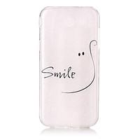 For Samsung Galaxy J7 Prime J5 Prime Case Cover Transparent Pattern Back Cover Word Phrase Soft TPU J7 (2016) J7 J5 (2016) J3 (2016) J3