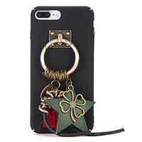 For DIY Retro Hoop Clover Pendant with Hard PC Back Cover Case for Apple iPhone 7 Plus iPhone 7 iPhone 6s Plus iPhone 6 Plus iPhone 6s iPhone 6