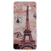 For Samsung Galaxy Case Pattern Case Back Cover Case Eiffel Tower TPU Samsung A7(2016) / A5(2016) / A3(2016) / A7 / A5 / A3