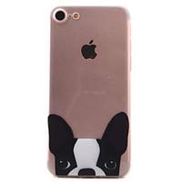 For iPhone 7 7 Plus 6S 6 Plus SE 5S Case Cover Puppy Pattern High PermeabilityThickening Painting Relief TPU Material