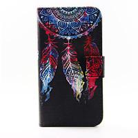 For Samsung Galaxy Case Card Holder / with Stand / Flip / Pattern / Magnetic Case Full Body Case Dream Catcher PU Leather Samsung A5 / A3