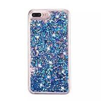 For Diamond Pattern Flowing Liquid / Transparent Case Back Cover Case Color Gradient Hard PC for AppleiPhone 7 Plus / iPhone 7 / iPhone 6s Plus/6 Plus