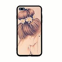 for pattern case back cover case sexy lady hard acrylic for iphone 7 p ...