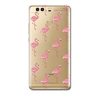 For Case Cover Ultra Thin Pattern Back Cover Case Flamingo Soft TPU for Huawei P10 Plus P10 P9 P9 Lite