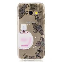 For Samsung Galaxy A3 2017 A5 2017 IMD Transparent Case Back Cover Case PerfumeSoft TPU for A7 2017 A510 A310