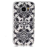 for samsung galaxy case transparent case back cover case mandala tpu s ...