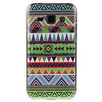 For Samsung Galaxy Case IMD Case Back Cover Case Lines / Waves TPU Samsung J7 / J5 / J1