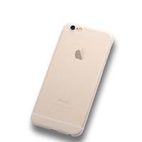 For iPhone 6 Case / iPhone 6 Plus Case Ultra-thin / Frosted / Translucent Case Back Cover Case Solid Color Soft PCiPhone 6s Plus/6 Plus /