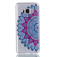 for samsung galaxy s8 plus s8 case tpu material half flower pattern re ...