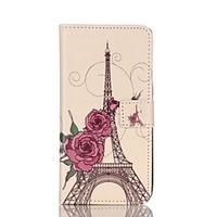 For Samsung Galaxy S7 Edge Wallet / Card Holder / with Stand / Flip Case Full Body Case Eiffel Tower PU Leather SamsungS7 edge / S6 edge