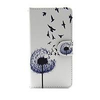 For Apple iPhone 7 7 Plus iPhone 6s 6 Plus iPhone SE 5s 5 Case Cover The Dandelion Pattern PU Leather Cases