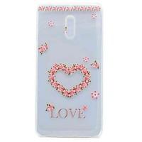 For Nokia 6 Case Cover Transparent Pattern Back Cover Case Flower Soft TPU Case