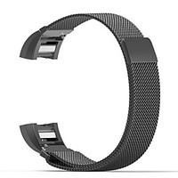 For Fitbit Charge 2 Band Milanese Loop Stainless Steel Bracelet Smart Watch Strap Connector