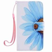 for samsung galaxy a5 2016 a3 2016 sunflower painting pu phone case