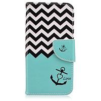 For Samsung Galaxy S7 Edge Wallet / Card Holder / with Stand / Flip Case Full Body Case Anchor PU Leather Samsung S7 edge / S7
