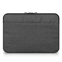 For MacBook Pro Air 11 13 15 Inch Sleeves Canvas Simple Portable Notebook Bag Solid Color Laptop Sleeves 15